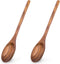 HANSGO 2PCS Wooden Cooking Spoons, Large Wooden Cooking Spoons Wooden Kitchen Utensil for Cooking Serving Mixing...