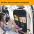 Kick Mats with Organizer - 2 Pack Backseat Protector Seat Covers for Your Car, SUV, Minivan or Truck Seats - Vehicle Back Seat Kids Safety Accesso...