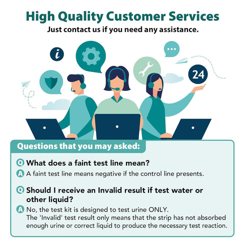 Easy@Home Multi-Drug Screen Test: 5 Pack Urine Drug Tests Kit, Testing BZO/COC/THC/MET/MOR/OXY/BAR/BUP/MTD/TCA, Instant Drugs Test Including Marij...