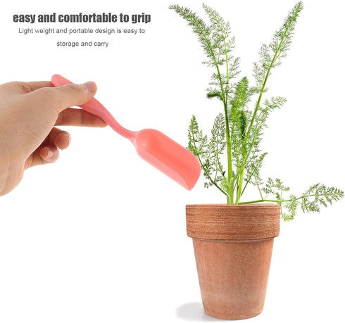 Sosoport Small Succulent Shovels Plastic - 60Pcs Small Garden Shovels - Plant Root Shovels Soil Scoop Shovels Plastic Trowel Garden Tool Succulent...