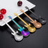 Guitar Spoon Set Stainless Steel Coffee Spoon - Demitasse Espresso Spoons 5pcs Solike...