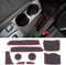 CheroCar for Camaro Gate Slot Non-Slip Center Console Cup Holder Pad Inserts Door Groove Mats for Chevrolet Camaro Accessories 2017-2025+,Interior...