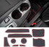 CheroCar for Camaro Gate Slot Non-Slip Center Console Cup Holder Pad Inserts Door Groove Mats for Chevrolet Camaro Accessories 2017-2025+,Interior...