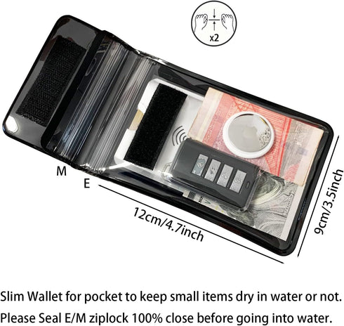 Waterproof Wallet Waterproof Car key Fob Holder Pouch Surf Dry case For Key Cash Cards ID Driver License...