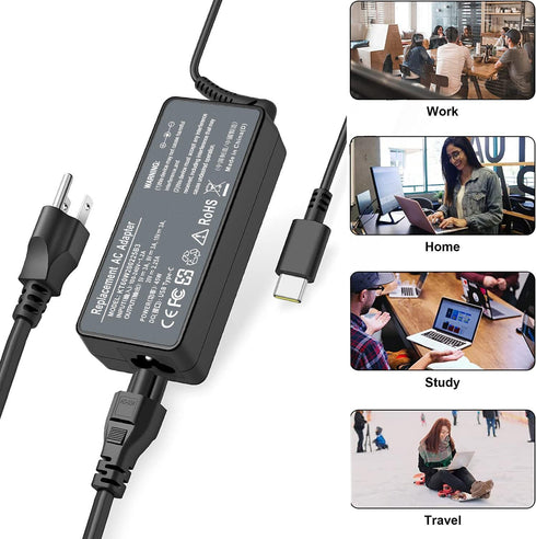 45W USB C Laptop Charger for Acer Laptop Charger,Replacement for Acer Chromebook A18-045N1A Power Supply Cord...