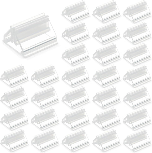 Maitys 30 Pieces Game Card Stands Plastic Card Stands DIY Board Games Stand for Game Party Favor (Transparent)...