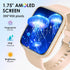Smart Watch for Women, 1.75" AMOLED Fitness Tracker for Android iOS, Answer/Make Call with Heart Rate Sleep Monitor 130+ Sports Mode, IP68 Waterpr...
