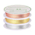 3 Pack Jewelry Wire Craft Wire 22 Gauge Tarnish Resistant Jewelry Beading Wire Copper Beading Wire for Jewelry Making Supplies and Crafting, 0.6mm...