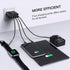USB C Wall Charger Fast Charge 3.0 Boxeroo 4-Port 2Pack USB Plug Block Phone Charging Adapter Compatible for Galaxy S10+ S9+ Note 10+ Note 9+ Note...