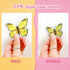 100 PCS Butterfly Stickers Pack, Colorful Lovely Waterproof Stickers for Laptop, Scrapbook, Window, Butterfly Sticker for Water Bottle, Envelope, ...