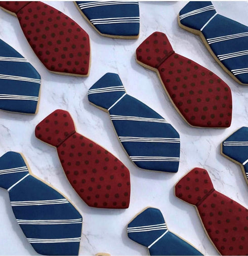 Neck Tie Cookie Cutter, 4.75" Made in USA by Ann Clark...