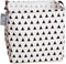 Square Canvas Toy Storage Bins Basket with Handle Collapsible Toy Organizer for Nursery Storage, Kid's Toy & Laundry, Gift Basket (Triangle)...