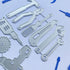 Repair Tools Cutting Dies for Making Men's Cards Metal Dies Handmade DIY Paper Cards Album Decoration Stencils Template Embossing for Card Scrapbo...