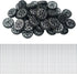 EUDAX 30mmx9mm Plastic Roll 2mm Dia Shaft Toys Wheel and 2mmx100mm STEM Shaft Round Rod Axles for DIY Toy RC Car Truck Boat Helicopter Model Part ...