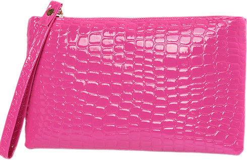 Women Purse Wristlet Wallet Evening Bag,Small Purse Vegan Leather Handbag for Cocktail Prom Party...