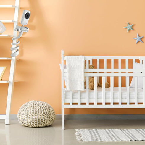 Baby Monitor Mount, Versatile Flexible Baby Monitor Stand Easy to Install, Baby Camera Mount Compatible with Card Cameras and Baby cameras with a ...