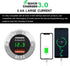Upgraded Aluminum Alloy Quick Charge 3.0 USB Car Charger Socket & 2.4A USB Port IP66 Waterproof Dual USB Power Outlet with Voltmeter for Car Boat ...