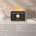 Black Flame Fire Diffuser Humidifier?7 Colors Changing Oil Diffuser?200ml Capacity Visual Water Level Line Aromatherapy Humidifier?Suitable for Li...