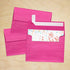 A1 Invitation Envelopes (3 5/8 x 5 1/8) - Azalea Pink Metallic (50 Qty.)...