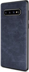 SALAWAT Samsung Galaxy S10 Case, Slim PU Leather Vintage Shockproof Phone Case Cover Lightweight Premium Soft TPU Bumper Hard PC Hybrid Protective...