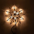 Kurt S. Adler 9.06-Inch UL 10-Light 12-Point Gold Capiz Star Treetop Tree Topper...