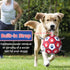 Dog Balls, Interactive Dog Toys for Tug of War, Dog Soccer Ball with 9 Nylon Straps for Indoor Outdoor, Dog Toys for Small Dogs & Medium Gift for ...