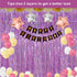3 Pack Fringe Curtains Party Decorations,Tinsel Backdrop Curtains for Parties,Photo Booth Wedding Graduations Birthday Christmas Event Party Suppl...