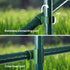Adjustable Garden Stakes Connectors, Plastic Plant trellis Clips for 0.43 inch Diameter Rods Connecting Joints for Tomato Cage Cucumber Teepee Cli...