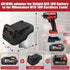 for Ridgid AEG to Milwaukee Battery Adapter, Convert for Ridgid AEG 18V Lithium Batteries to Milwaukee M18 18v Cordless Power Tools Use...