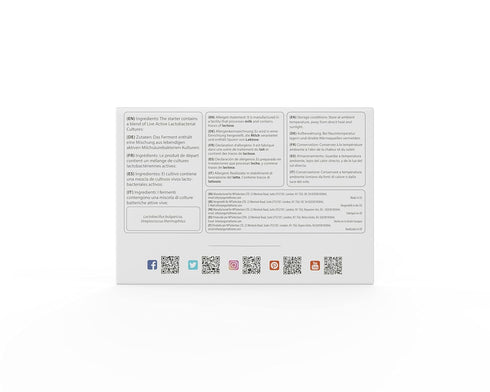 Yogurt Starter Cultures - Pack of 5 Freeze-dried Culture Sachets for Authentic Bulgarian Yogurt...