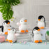 9 Pcs Mini Penguin Stuffed Plush Toys 4.3 Inch Cute Penguin Stuffed Small Penguin Stuffed Animal Hanging Penguin Toys Penguin Party Decorations fo...
