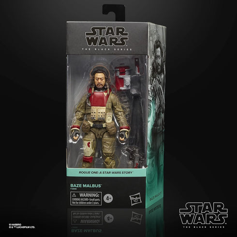 STAR WARS The Black Series Baze Malbus 6-Inch-Scale Rogue One: A Story Collectible Action Figure, Toys for Kids Ages 4 and Up...