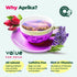 Immunity Booster Decaffeinated Tea Bags, Pure Herbal Immunity Blend - Lemon Balm, Peppermint, Chamomile, Lavender. Immune Support Supplement - 60 ...