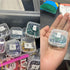Wotermly 30 Pcs Small Containers Assorted Sizes Small Plastic Containers with Lids Small Mini Clear Plastic Beads Storage Containers Box with Hing...