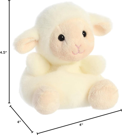 Aurora® Adorable Palm Pals™ Woolly Lamb™ Stuffed Animal - Pocket-Sized Play - Collectable Fun - White 5 Inches...