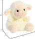 Aurora® Adorable Palm Pals™ Woolly Lamb™ Stuffed Animal - Pocket-Sized Play - Collectable Fun - White 5 Inches...