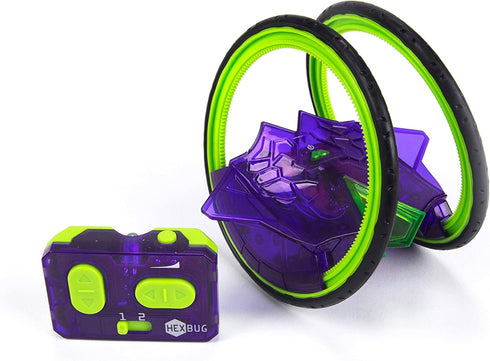 HEXBUG Ring Racer, Self-Stabilizing Rechargeable Remote Control Robot Toys for Kids, STEM Toys for Boys & Girls Aged 8 & Up, (Colors May Vary)...