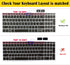 Keyboard Cover for 15.6 inch HP ProBook 450 G8 G9 G10/ 455 G8 G9 G10/ 650 G8/HP Zbook Power G8 G9, New HP ProBook 15.6 inch Laptop Keyboard Skin(N...