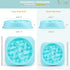 JASGOOD Slow Feeder Large Dog Bowls Slow Eating Pet Bowl Eco-Friendly Non-Toxic Preventing Choking Healthy Design Bowl for Large Dog Pet Stop Bloa...