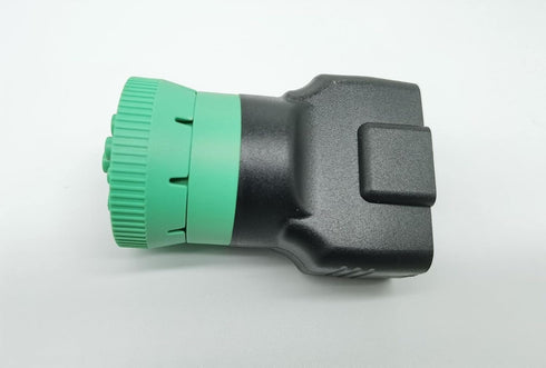 Type 2 Green 9pin J1939 to OBD2 16pin J1962 Female Adapter...