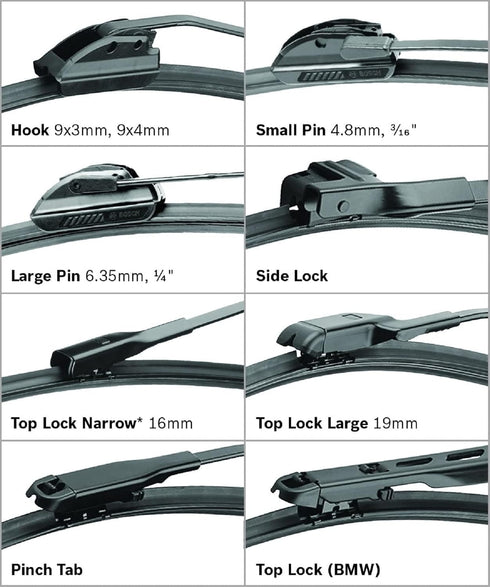 BOSCH 24CA Clear Advantage Beam Wiper Blade; 24" - Single...