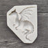 Flying Dragon Silicone Fondant Cake Mold, 3D Flying Dragon Chocolate Mold Kitchen Baking Mold Wedding Cake Decorating Moulds Gummy Sugarcraft Mold...