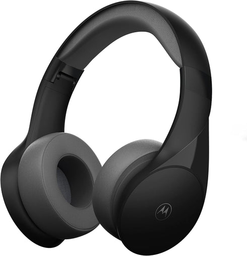 Motorola Bluetooth Wireless Headphones with Microphone, Moto XT500+ Over-Ear Headphones in-Line Control for Calls - Foldable Head Phones, Adjustab...