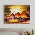 QAZWSX Egypt Desert Pyramid 5D DIY Diamond Arts Kits for Kids Beginner, Landscape Full Drill Diamond Art Painting Kits Mosaic Diamond Dots Cross S...