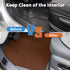 Disposable Car Floor Mats, Women Men Car Floor MatsDisposable, Heavy Duty Floor Mats for Car Auto Vehicle Automotive Mat Cover Protector Detail Wa...