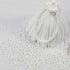 Bala&Fillic White Pearl 3mm Seed Beads About 3600pcs/100Grams in Bag, 8/0 Glass Craft Beads for Making Bracelet and Necklace (White Pearl)...