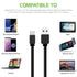 Retractable USB-C Charger Cable, TYPE-C 3 Feet Charging Cable Compatible to iPhone 15 Series, Samsung Galaxy Smartphones, Google Pixel, Moto iPad ...