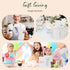 GSSUSA 5.25x3.75x8 20Pcs White Paper Bags With Handles?Small Gift Bags for Shopping,Craft,GroceryParty,Retail,Lunch,Business,Wedding,Merchandise,B...