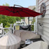 Umbrella Wind Stabilizer Straps,Fixed Strap for Large Outdoor Umbrella,Adjustable and Reusable Cantilever Parasol Wind Straps...
