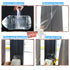 Transparent Window Weather Sealing Tape Reusable, No Damaging for Paint, Removable Window AC Insulation Sealing Film Tape Waterproof, without Resi...
